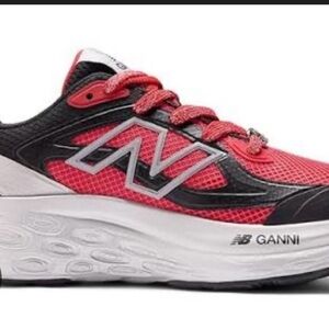 Stylish Red and Gray Women's Sneakers